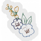 Vivian Margo: Flower Sticker