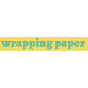 Natalia: WA Wrapping Paper