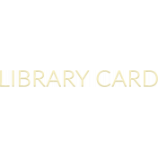 Astrid: WA Library Card