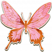 Spiritual Gifts Add-On: Chipboard Butterfly