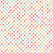 Kumbaya Mini Kit Checkered Patterned Paper