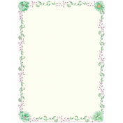 Choose Joy Watercolor Flower Frame