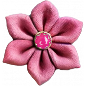 Pink Fabric Flower