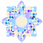 Polkadot Flower 1A