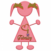 February Birthstone Girl Element