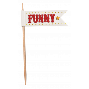 Circus Funny Flag