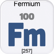 Genius Periodic Table 100 Fermium