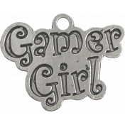 Gamer Girl Metal Pendant