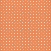 Orange Polka Dots