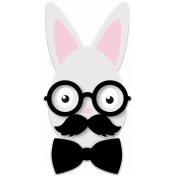 Hipster Bunny 03