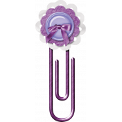 Purple Paper Clip