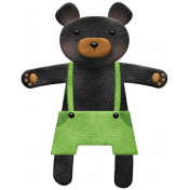 Felt Bear 02