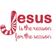 Holiday Magic Stamp (Jesus is the reason)