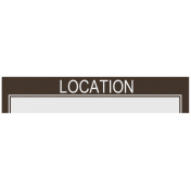 Selfie Time Wordstrips Location Label