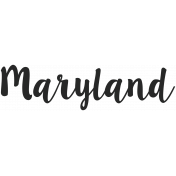 Around the World- Name Maryland