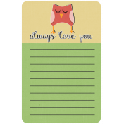 Owl Always Love You Journal Card (01)