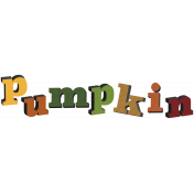 Pumpkin Patch Word Art 01