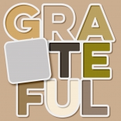 Thankful Layout Template (Grateful)