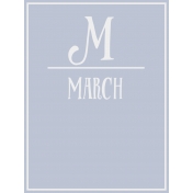 Calendar Pocket Cards Plus- march 02