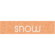 Snow Beautiful (Labels And Snippets)- snippet snow