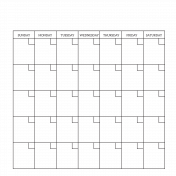 Build-a-calendar Calendar template