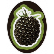 Blackberry Sticker