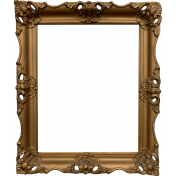 Vintage Frame Gold