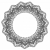 Circular lace frame