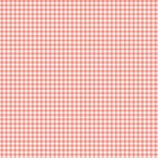 Dk Coral Gingham