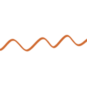 Orange Squiggle Line