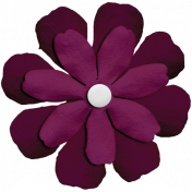 Maroon Double Flower