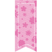 Pink Print Flag