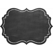 Chalkboard Frame 10