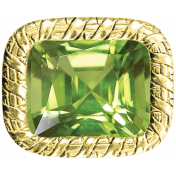 August Birthstone Peridot Brad