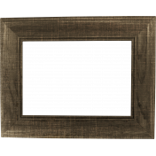 Our House- Brown Wooden Frame