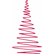 Nutcracker December BT MiniKit- Red Paint Scribbledoodle Tree