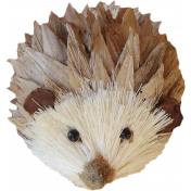 Sweater Weather- Hedgehog Pine Cone