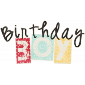 Birthday Wishes- Birthday Boy Word Art