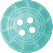 Button Mix Set 01- Blue Button # 10- Striated