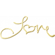 Shine- Gold Words- Love