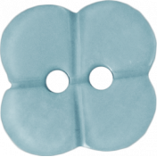 Button Mix Set # 03- Button 05- Light Blue Flower