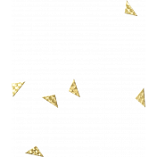 Shine- Gold Triangle Scatter 