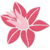 Shine- Hot Pink Flower