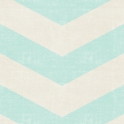 Birthday Wishes- Giant Blue Chevrons Paper