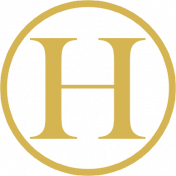 The Best Is Yet To Come 2017- Monogram Letter H