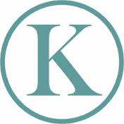 The Best Is Yet To Come 2017- Monogram Letter K