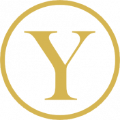 The Best Is Yet To Come 2017- Monogram Letter Y