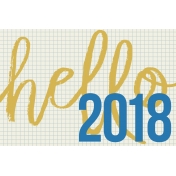 Best is Yet To Come 2018- Journal Card Hello 3