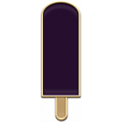 The Good Life: August- Purple Popsicle Enamel Pin