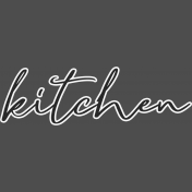 Cozy Kitchen- Kitchen Word Art